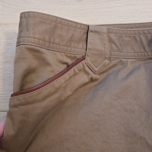 Ralph Lauren khaki skirt 22 - Picture 3 of 5